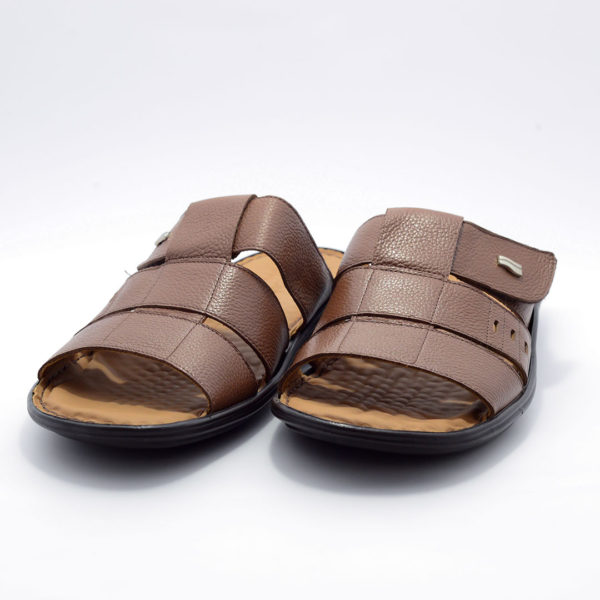 chinelo masculino marrom