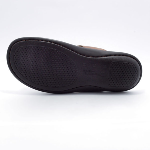 chinelo masculino marrom