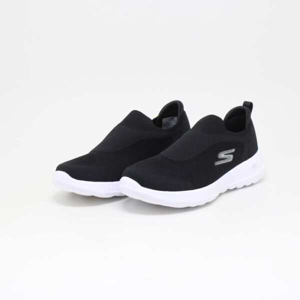 skechers feminino tênis sapatênis tecido slip on sem cadarço