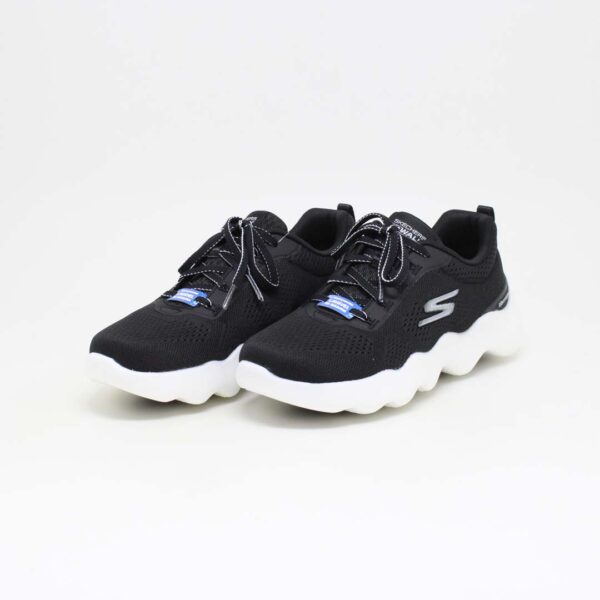 skechers feminino tênis sapatênis cadarço tecido