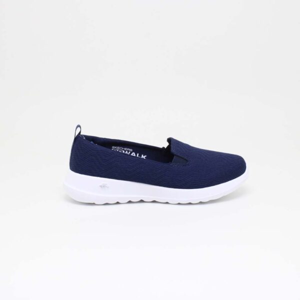 skechers feminino tênis sapatênis sapatilha tecido slip on