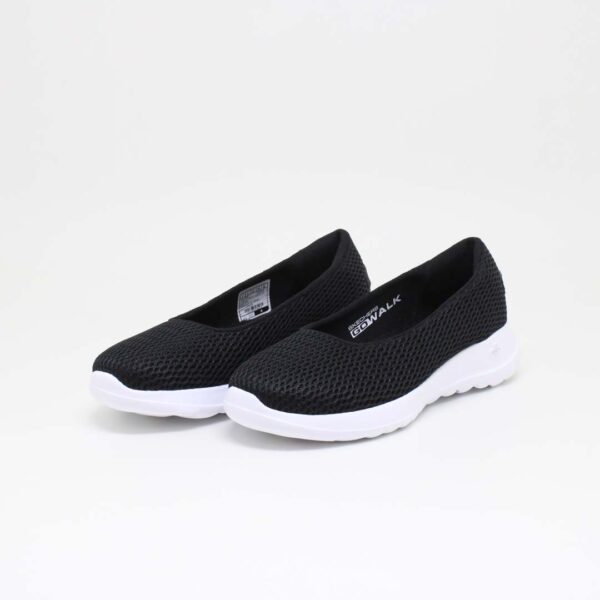 skechers feminino tênis sapatênis sapatilha tecido slip on