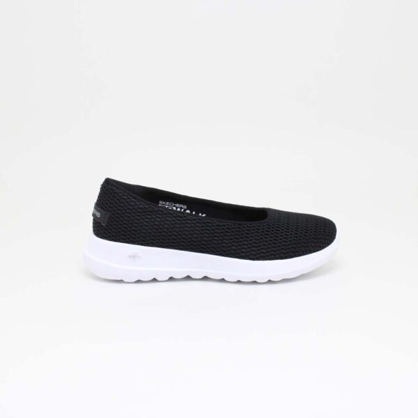 skechers feminino tênis sapatênis sapatilha tecido slip on