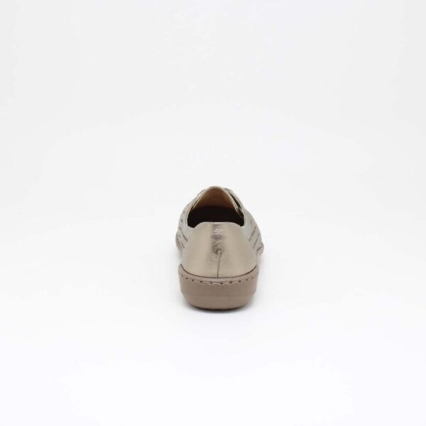 opananken sapato feminino couro cadarço elástico