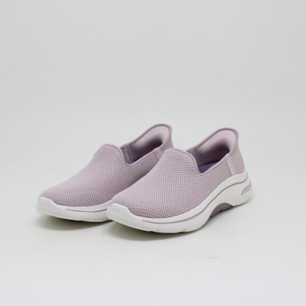 skechers tênis feminino tecido sem cadarço slip-ins