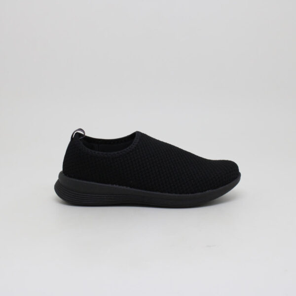 usaflex tênis sapatênis feminino tecido slip on sem cadarço