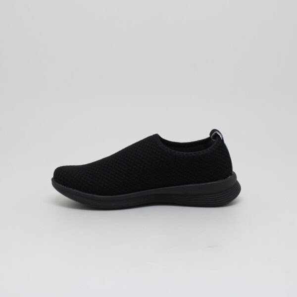 usaflex tênis sapatênis feminino tecido slip on sem cadarço