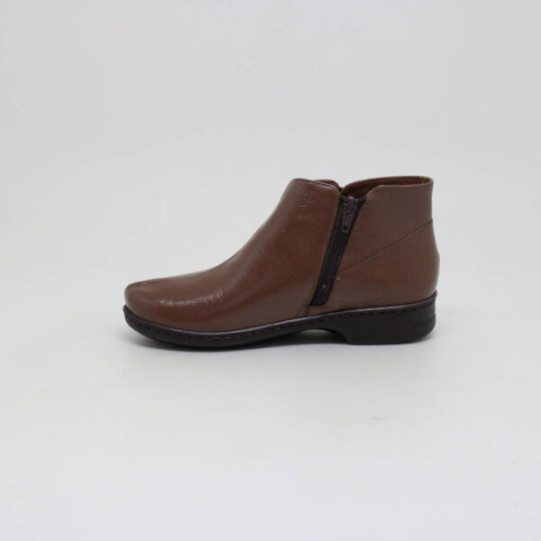 opananken bota feminino couro cano curto ziper