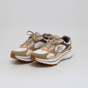 skechers tênis feminino tecido couro cadarço