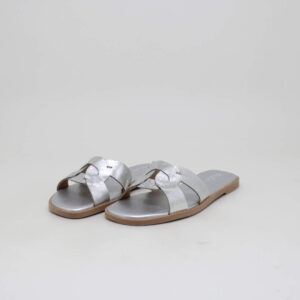 usaflex feminino tamanco rasteira chinelo couro