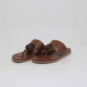 usaflex feminino tamanco rasteira chinelo couro de dedo