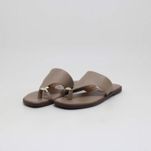 usaflex chinelo tamanco sandália feminino rasteira couro de dedo