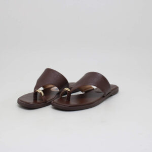 usaflex chinelo tamanco sandália feminino rasteira couro de dedo