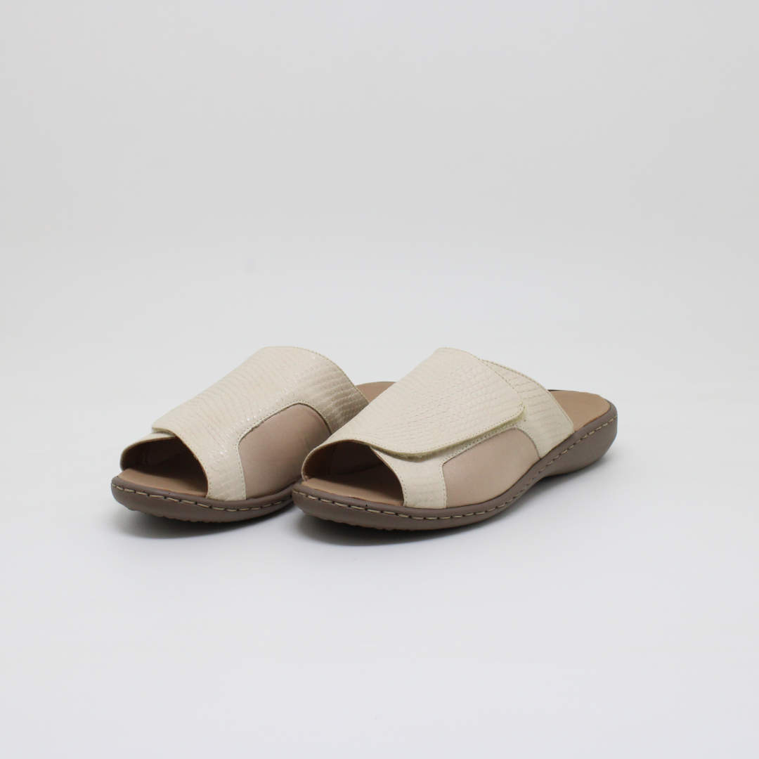 opananken chinelo tamanco couro velcro