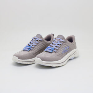 skechers feminino tênis tecido cadarço elástico