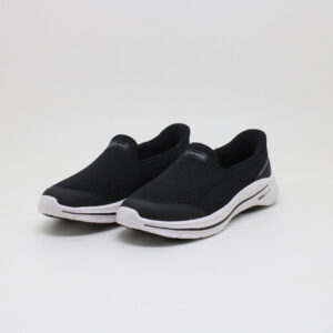 skechers feminino tênis tecido sem cadarço calce fácil